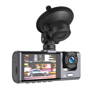Видеорегистратор за кола  XO Dash Camera XJ03 1080p с 3 камери