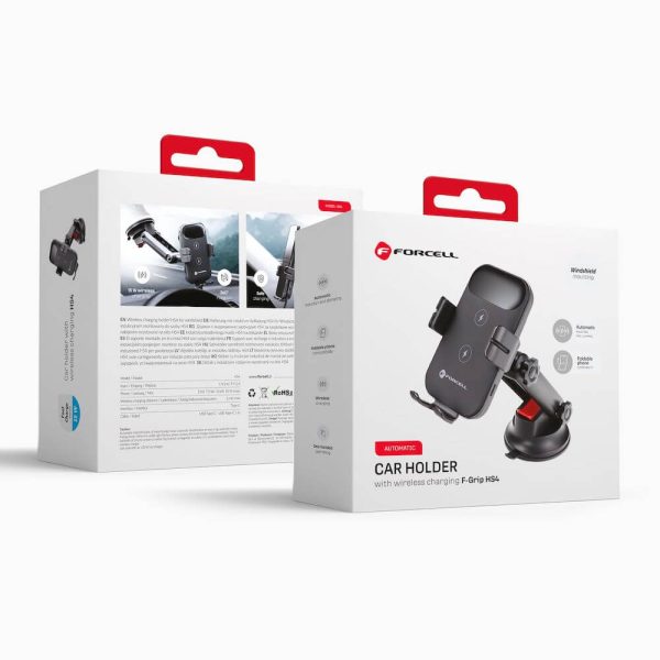 Стойка за кола FORCELL с безжично зареждане 15W - Image 10