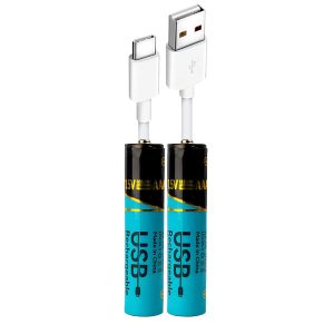 Батерия AAA 1.5V Rechargeable Type-C, 660mWh - 2 бр.