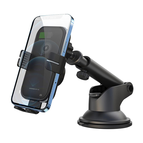 Стойка за кола с безжично зареждане XO 15W, вакуум - Image 3